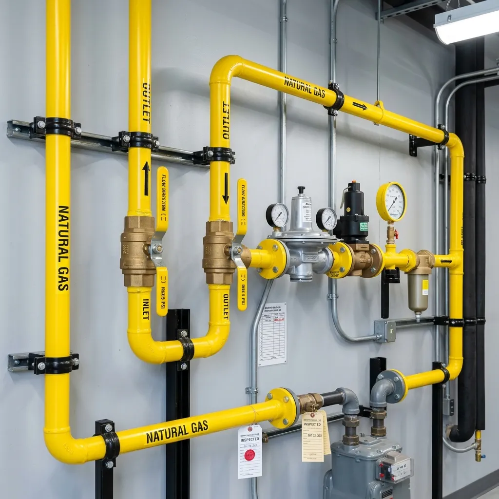 Gas Line Services Plumber in Brookside, OH